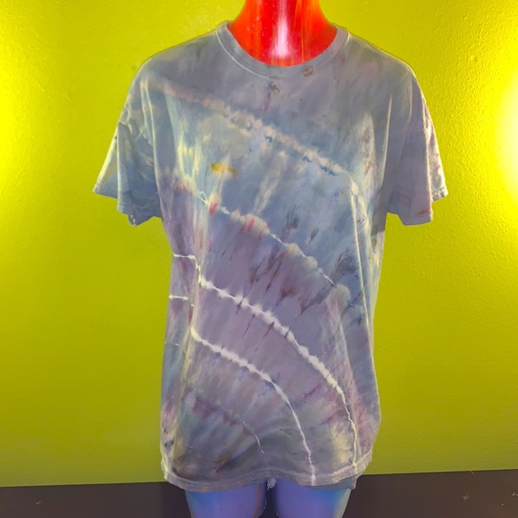 Cold Colors Tie Dye Shirt - Picture 3 of 4